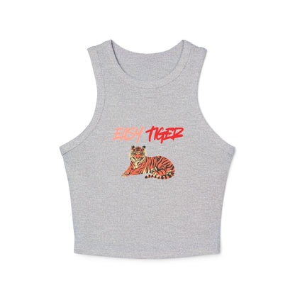 Women's Tiger Graphic Racer Tank Top
