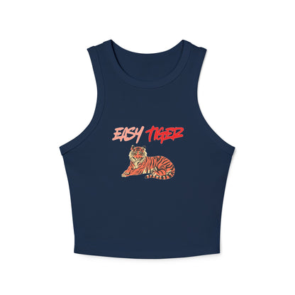 Women's Tiger Graphic Racer Tank Top