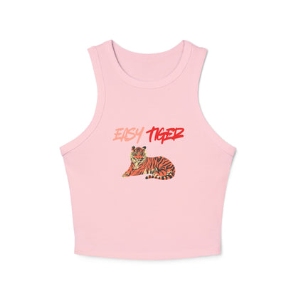 Women's Tiger Graphic Racer Tank Top